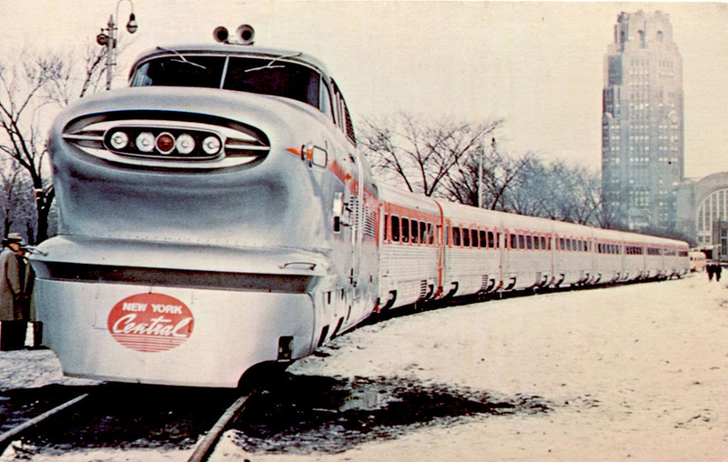 Illustration for article titled The Zeppelin Train, The Aerotrain And Other Classic Streamlined Trains
